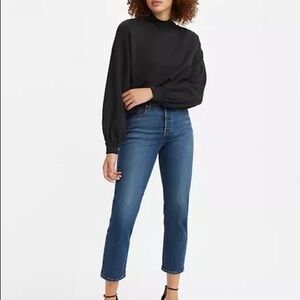 LEVIS Premium Wedgie High waist Straight Jeans
